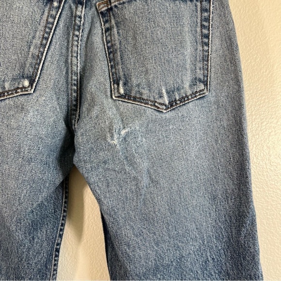 Reformation Mid-Rise Crop-Flare Denim Jeans 25 - Picture 8 of 13